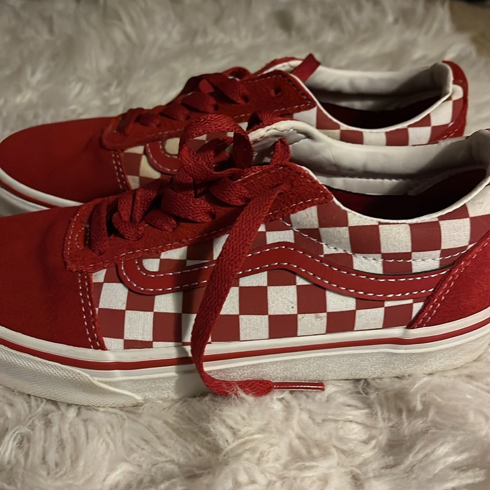 Red Vans - Picture 2 of 3
